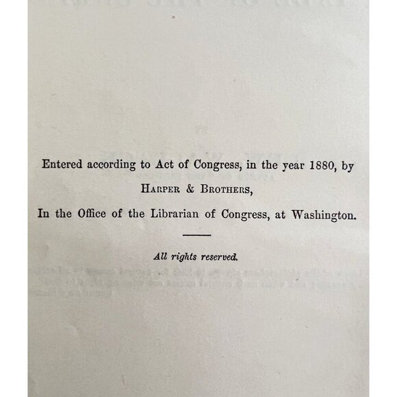 Ben Hur A Tale Of The Christ 1st Edition 1880 HC Victorian Lew Wallace Book E39 - Picture 4 of 4